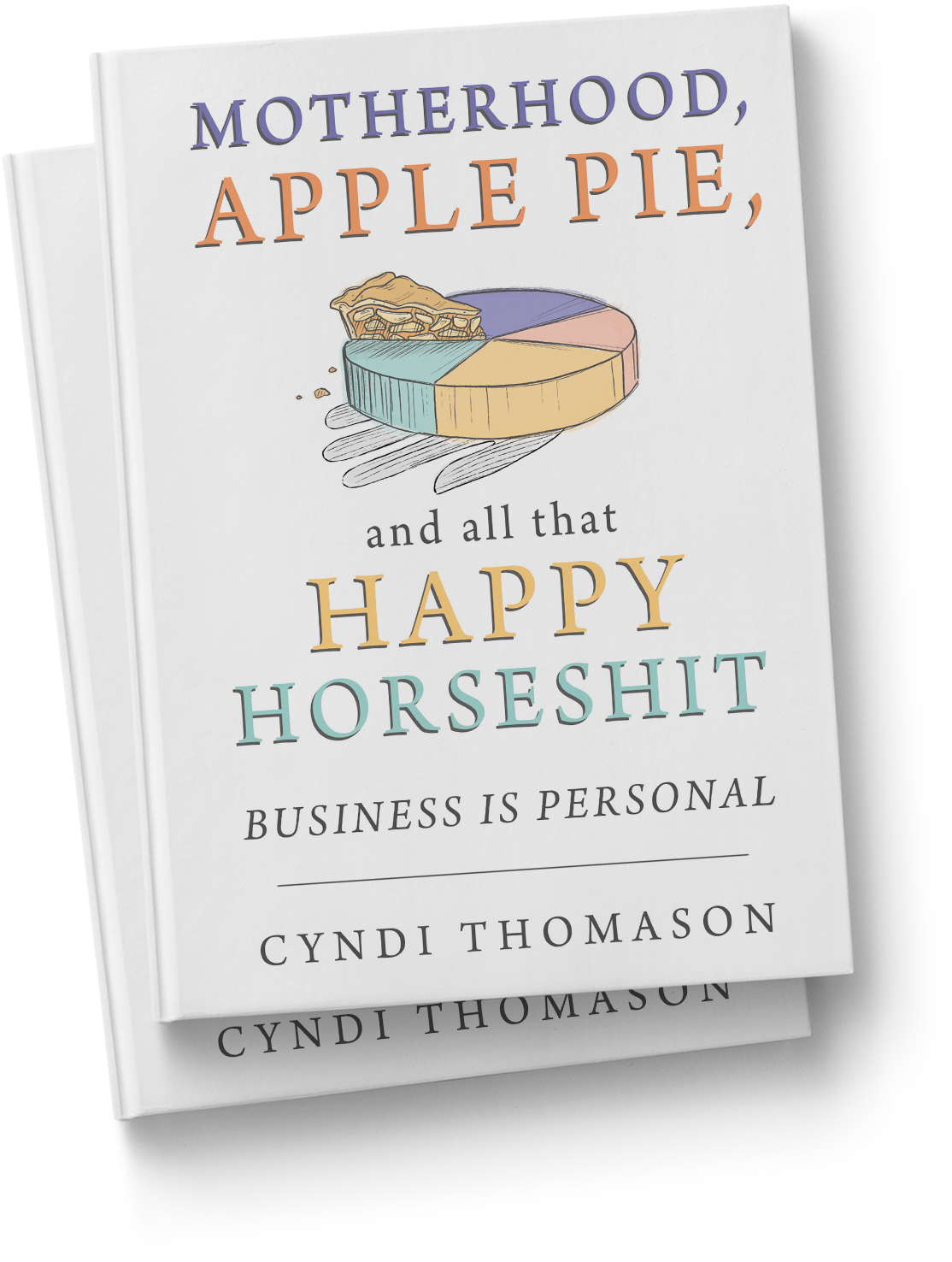 Motherhood Apple Pie Book Stack Mockup Motherhood Apple Pie Book Stack Mockup